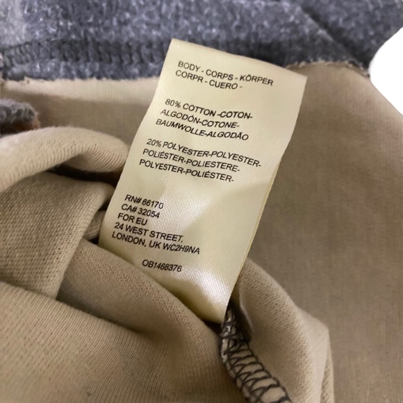 NWT Free People Size Small Printed Ruby Jacket in Charcoal Floral Oversized Gray - Picture 10 of 10